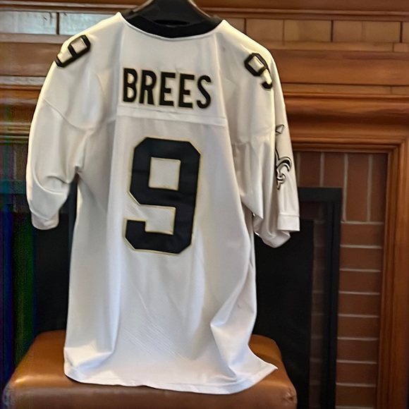 NFL REEBOK New Orleans Saints Brees, 9, white Jersey - Picture 1 of 10